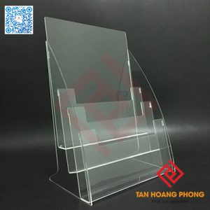 Kệ mica đựng tờ rơi