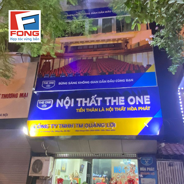 Biển quảng cáo Nội thất The One