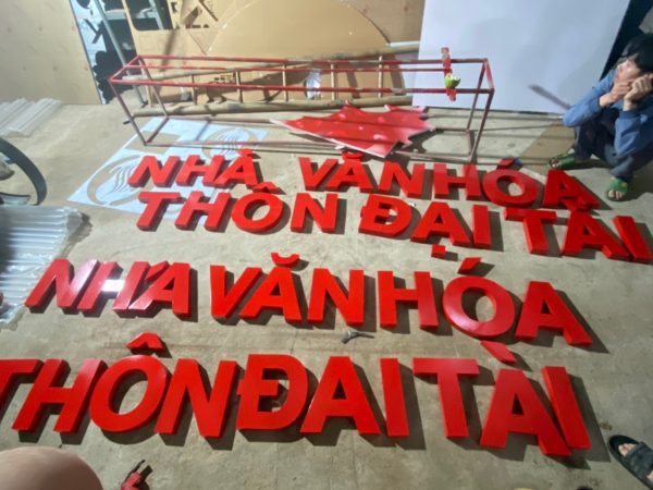 Biển chữ Inox - Hình ảnh 8